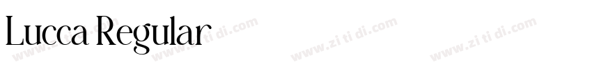 Lucca Regular字体转换 Lucca Regular字体转换